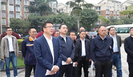 樂山市總工會黨組書記、常務(wù)副主席鄭強一行到德勝釩鈦調(diào)研